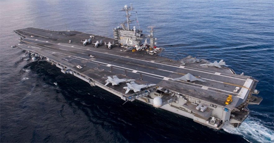 First time since 1945: No American aircraft carriers at sea First time since 1945: No American aircraft carriers at sea