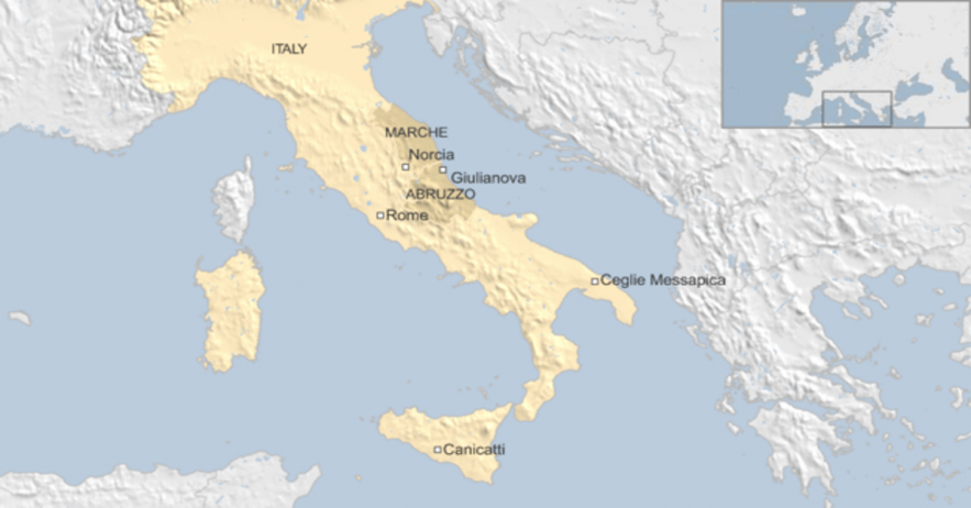 Italy weather Heavy snow grips earthquake region Italy weather: Heavy snow grips earthquake region