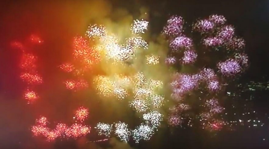 United States of Russia Twitter explodes after Trump’s inauguration fireworks spell ‘USR’ United States of Russia: Twitter explodes after Trump’s inauguration fireworks spell ‘USR’ (VIDEO)